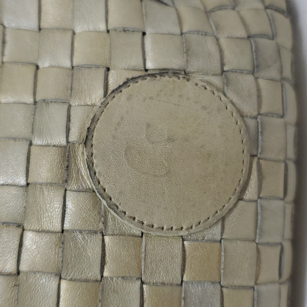 Carlos Falchi Metallic Woven Crossbody - Picture 3 of 8